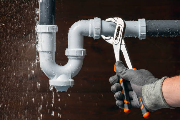Professional Sewer Line Repair technician working in Fairview, NC